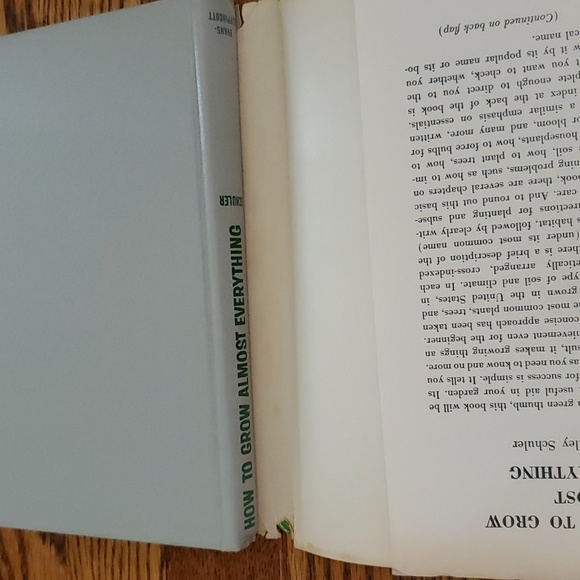 Vtg, 1965, How To Grow Almost Everything by Stanley Schuler - Hardcover - Picture 10 of 12